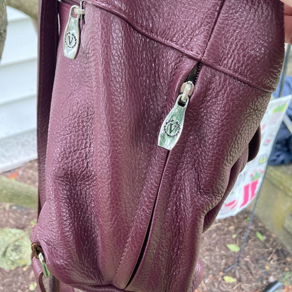 Valentina Italian Leather Backpack - Picture 3 of 16